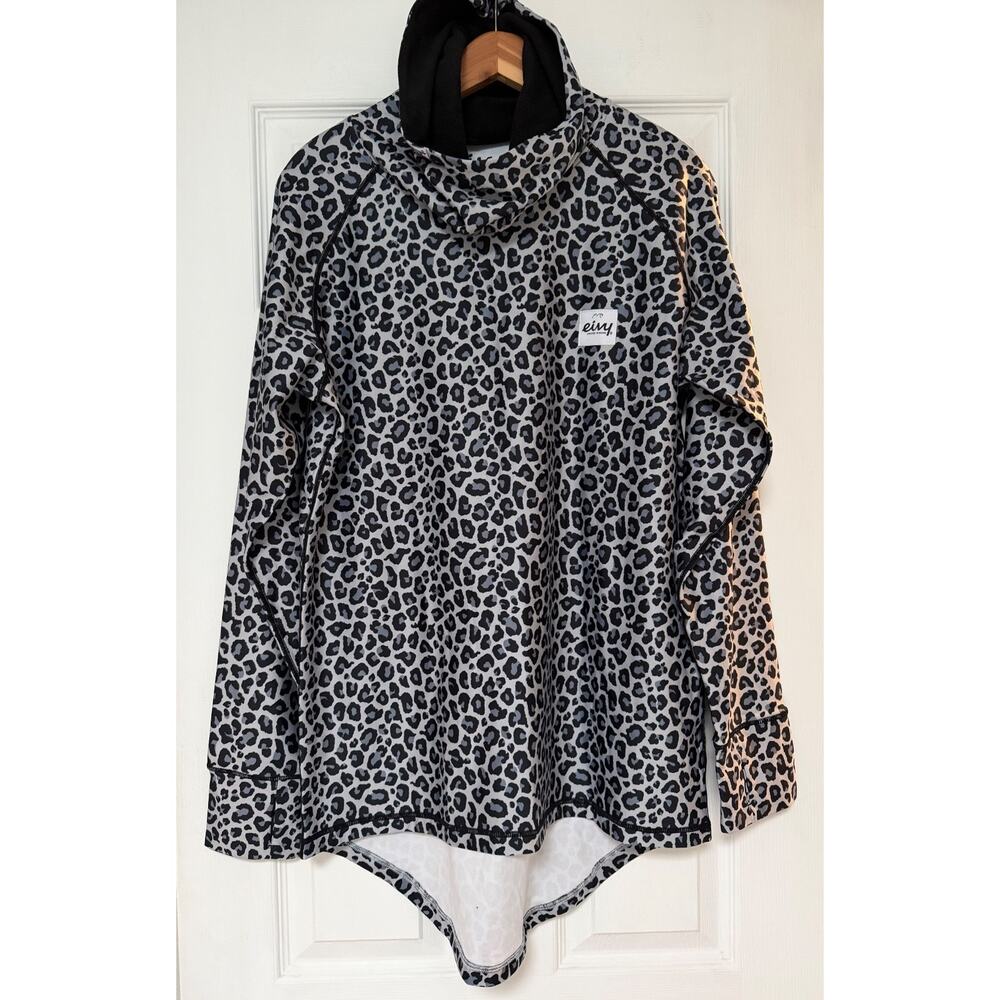 Eivy Ice Cold Gaiter Top "Snow Leopard" X-Large XL $84 Surf Snowboard Ski